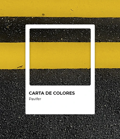 Carta de colores línea Pavifer de Ferroluz