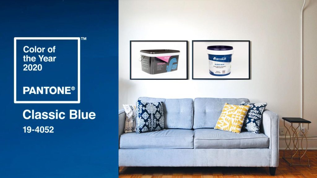 El Pantone Classic Blue 19-4052 ha sido nombrado #color del año #2020.